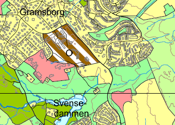 Konnerud senter Høyder, byrom, utearealer, formål