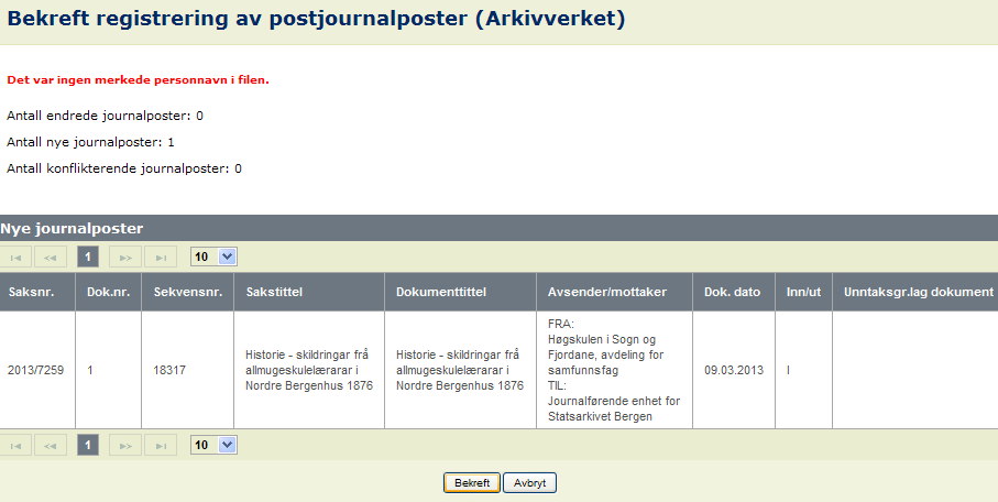 1.3 Laste opp journal på OEP 1. Logg inn på OEP/provider : http://www.oep.no/provider/login.xhtml. Brukernavn og passord bestilles av OEP-administrator i ARKI. 2.