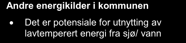 Utnyttelsen av denne varmen bygger på kjent teknologi og det er lite konfliktpotensial for å etablere sjø- og fjordvarme. Teknologien kan også brukes til kjøling.