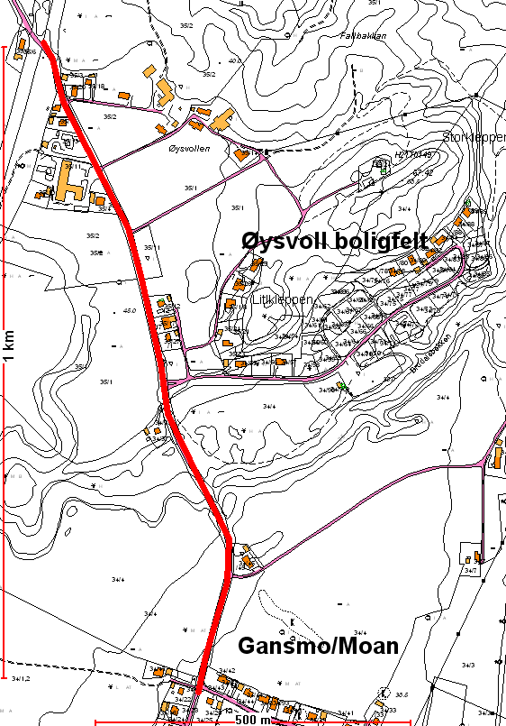 5. Fv.17 Gang- og sykkelveg 2.etappe Øysvollkorsen Skage (Belgvollkrysset) 6. Fv.17 Gang- og sykkelveg 3.