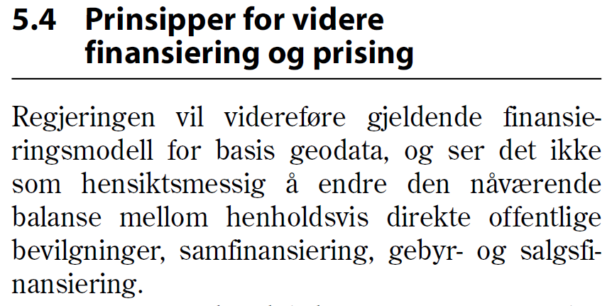 Bakgrunn Stortingsmeldingen om Norge