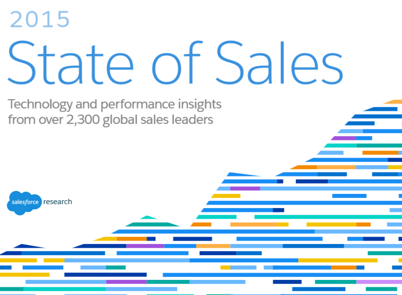 Trender The 2015 State of Sales survey asked more than 2,300 global sales leaders about their