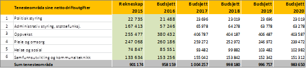 1. Investeringsbudsjettet for 2017 er basert på forventa framdrift på tidlegare vedtekne prosjekt i tillegg til nokre mindre nye prosjekt og rammer.