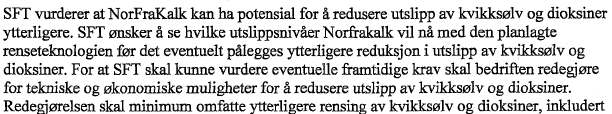 - Kartlegging av tungmetaller, dioksiner og dioksinlignende PCB er i området rundt NorFraKalk AS, Veralsøra.