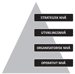 PLANHIERARKIET FRA VISJON TIL PRAKTISK HANDLING Strategisk nivå (langsiktig helhetlig perspektiv): -Virksomhetsplan Utviklingsnivå (langsiktig områdevist perspektiv): -Organisasjonsplan -Sportslig