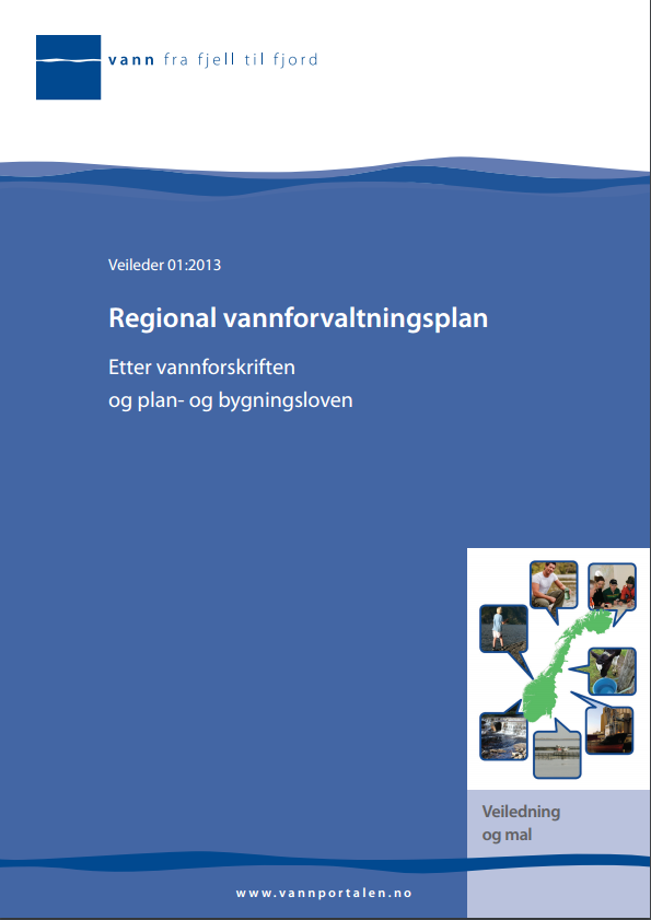 vannområdene, vannregionene og nasjonalt 11.