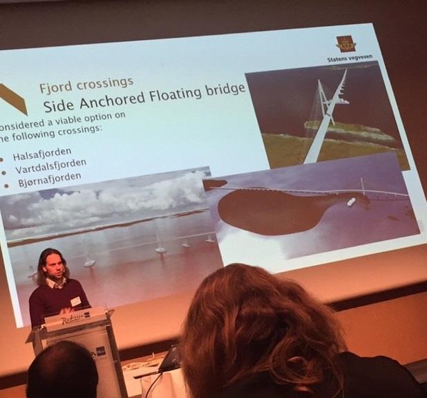 E39: Mathias Egeland Eidem, Region vest An update on the Fjord Crossing Project Utvikle teknologi for å realisere