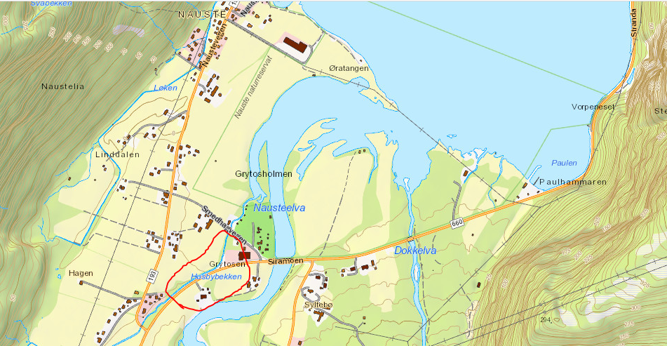 Side 2 av 22 1 INNLEDNING Asplan Viak har på oppdrag fra gjort en vurdering av flomfaren i forbindelse med planlagt nytt boligområde Haramsmarka.