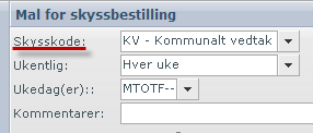 4. Kommunalt vedtak (gjelder kun for grunnskoler). Søknadsgrunn = Særlig farlig skoleveg/avstandsskyss utenfor nærskole/varig medisinsk utenfor nærskole/mottaksskole.