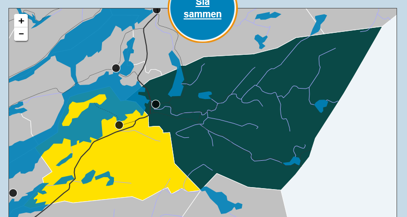 14.09.2015 3.6 Alternativ 6: 4K pluss Namdalseid og Verdal Det er ikke lagt inn egne data for dette alternativet.