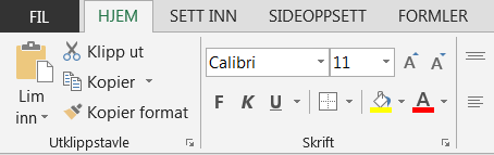 Lage silhuetter i Excel Du skal nå lage silhuetten julaften: 1. Start Excel 2.