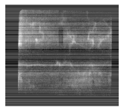 4.5. BAKGRUNNSTØY 43 (a) Wafer 1, L1 (b) Wafer 1, L2 (c) Wafer 1, L3 (d) Wafer 2, L1 Figur 4.11: Luminescens med og uten bakgrunnstøy. Hver kolonne inneholder samme bilde med og uten bakgrunnstøy.