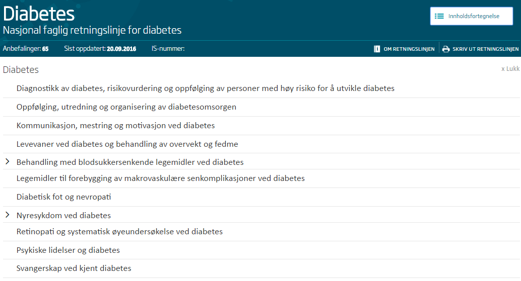 Balansere fordelerog ulemper Tiltaket/behandlingenfrarådes Verdier og preferanser Revidere hvis nødvendig ved vurdering: Det foreslåså bruke Diabetesretningslinjen - Fylkesforum Ressurs bruk