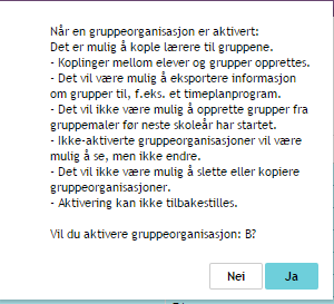 Du vil i denne prosessen få spørsmål om du vil ha kontaktlærer som lærer på de obligatoriske fagene der hvor den foregår klassevis.