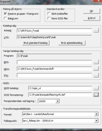 kan endres). Versjonskontroll tar liten tid å kjøre, og den sikrer at man hele tida har siste versjon av programvare og definisjonsfiler.