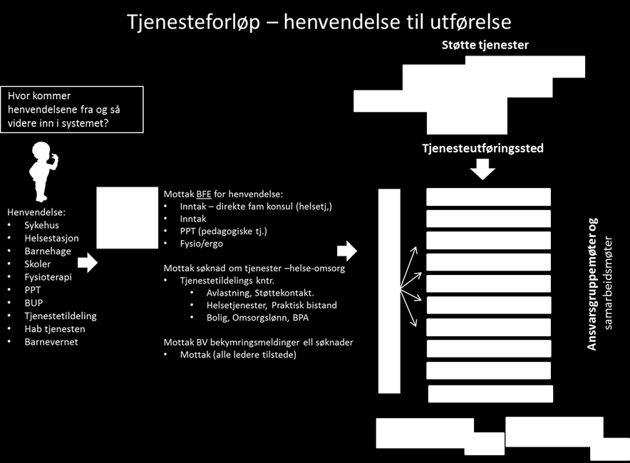 Tjenesteforløp Spesialisthelsetjenesteloven Helse og omsorgsloven Pasient og brukerrettighetsloven Opplæringsloven Barnehageloven Diskriminerings- og