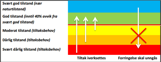 Tiltakene som i planen blir vurdert som nødvendige, skal være igangsatt innen 2019.