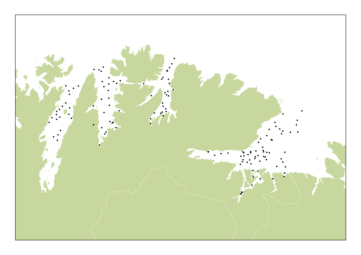 Tokt og beregningsmetodikk Toktene Kartleggingen av kongekrabbebestanden i norsk sone ble i 2009 som tidligere gjennomført ved to tokt.