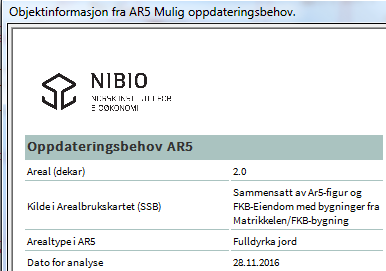 Markslag fra Økonomisk kartverk Markslag som ble kartlagt i felt i Økonomisk kartverk (ca. 1960 1990), kan være til hjelp for å rette opp feil som har oppstått i AR5.