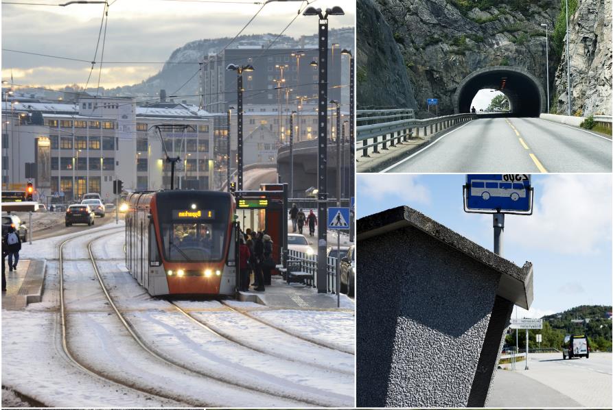 Transport Transportsystemet skal bli sett i samanheng med utbyggingsmønster og arealbruk. Behov for ny infrastruktur for veg skal bli vurdert.