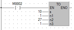 FROM-blokka har en egen utgang som heter «d». Denne forteller hvilken adresse data skal skrives til. Figur 2.4.5 viser et eksempel.