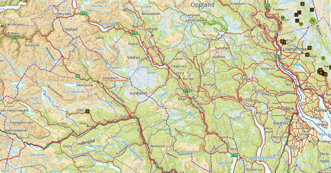 Side 10 av 15 Figur 2. Sau påvist drept/skadet av brunbjørn i Buskerud og deler av Oppland/Hedmark i beitesesongen 2013. Kilde: Rovbasen 1.8.2013. Figur 3.