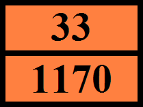 Fareidentifikasjonsnummer (Kemler nr.) : 33 Oransje skilt : Tunnelbegrensningskode (ADR) EAC-kode : D/E : 2YE 14.6.2. Sjøtransport 14.6.3. Lufttransport 14.6.4. Innenlands skipstransport Ikke underlagt ADN 14.