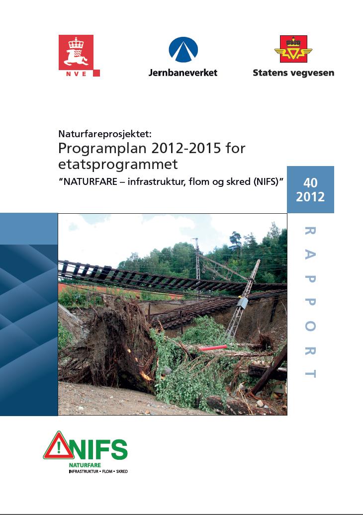 NATURFARE, infrastruktur, flom og skred (2012-2015)