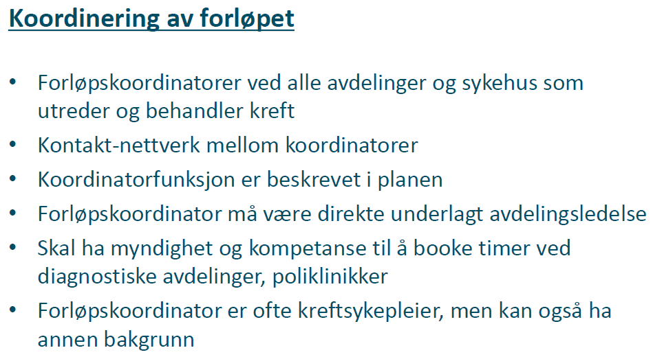 På nettsidene til sykehusene skal det ligge informasjon om regional og lokal