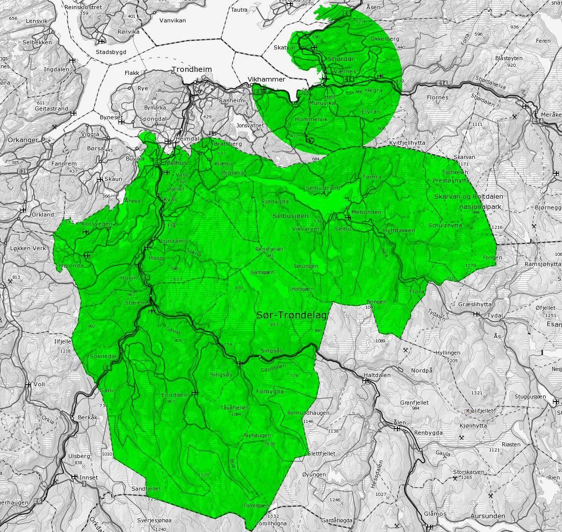 Pilotområde Sør-Trøndelag og