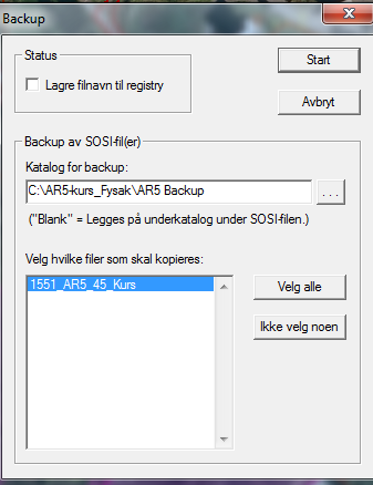 4. REDIGERING For å kunne gjøre endringer i AR5-basen må man ha et grunnlag som viser hva som skal endres.