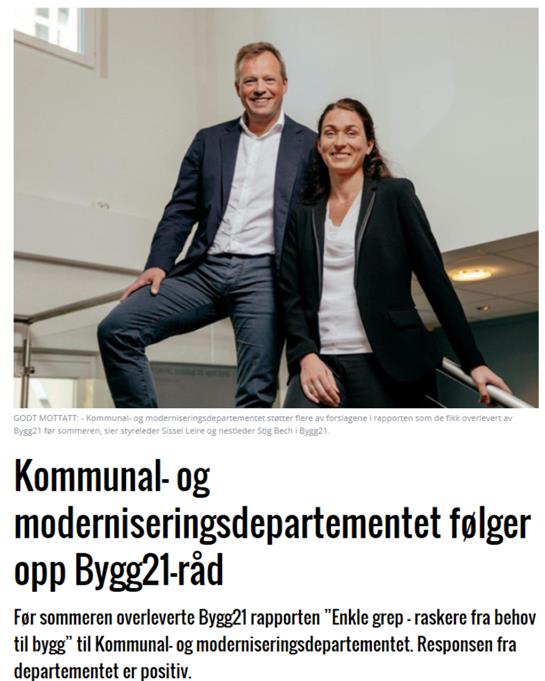 Respons fra KMD - Svar fra KMD 1.