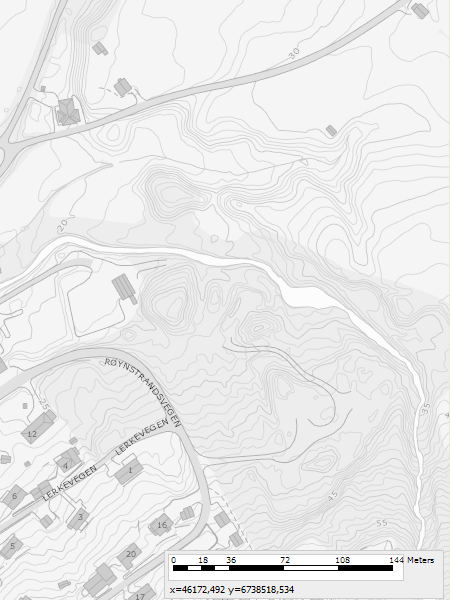 SKREDFAREVURDERING UTVIDA BUSTADFELT VED SKIELVA, GRANVIN KOMMUNE 5 5 Undersøkingar av skredfare Til grunnlag for skredfarevurderinga er ei synfaring av terrenget der ein ser på topografi, grunn- og