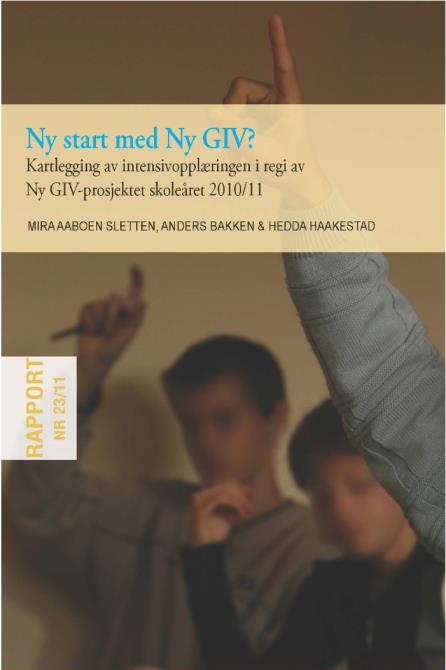 Ny Giv resultater - tilbakemeldinger