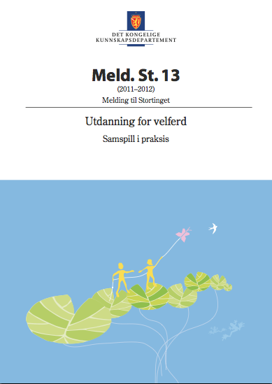 Meld St 13 (2011-2012) Utdanning for velferd Vernepleierutdanningen ble opprinnelig etablert som en utdanning for arbeid med utviklingshemmede, og dette vil fortsatt være en viktig målgruppe.