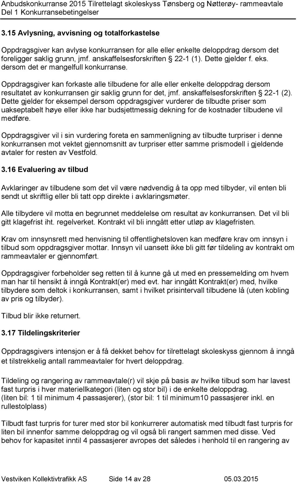 anskaffelsesforskriften 22-1 (2).