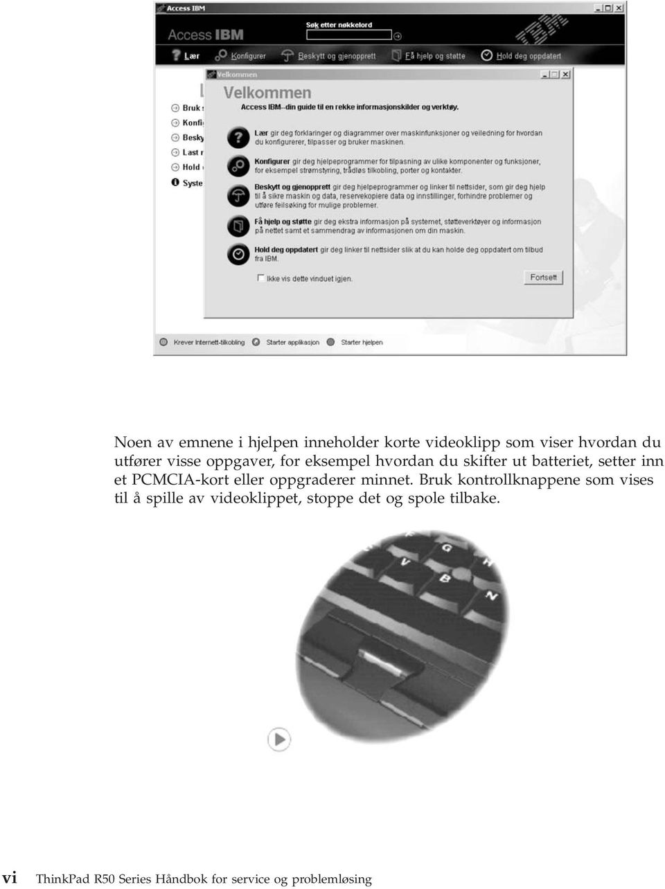 PCMCIA-kort eller oppgraderer minnet.