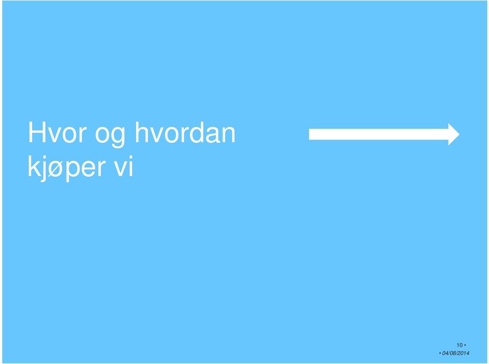 kjøper vi