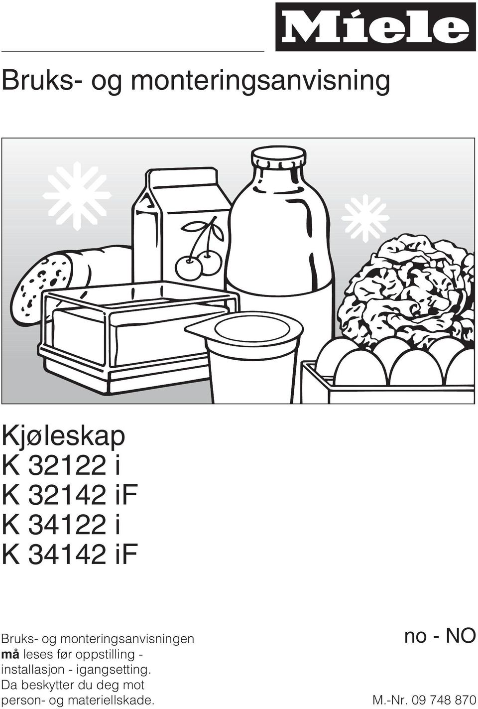 må leses før oppstilling - installasjon - igangsetting.