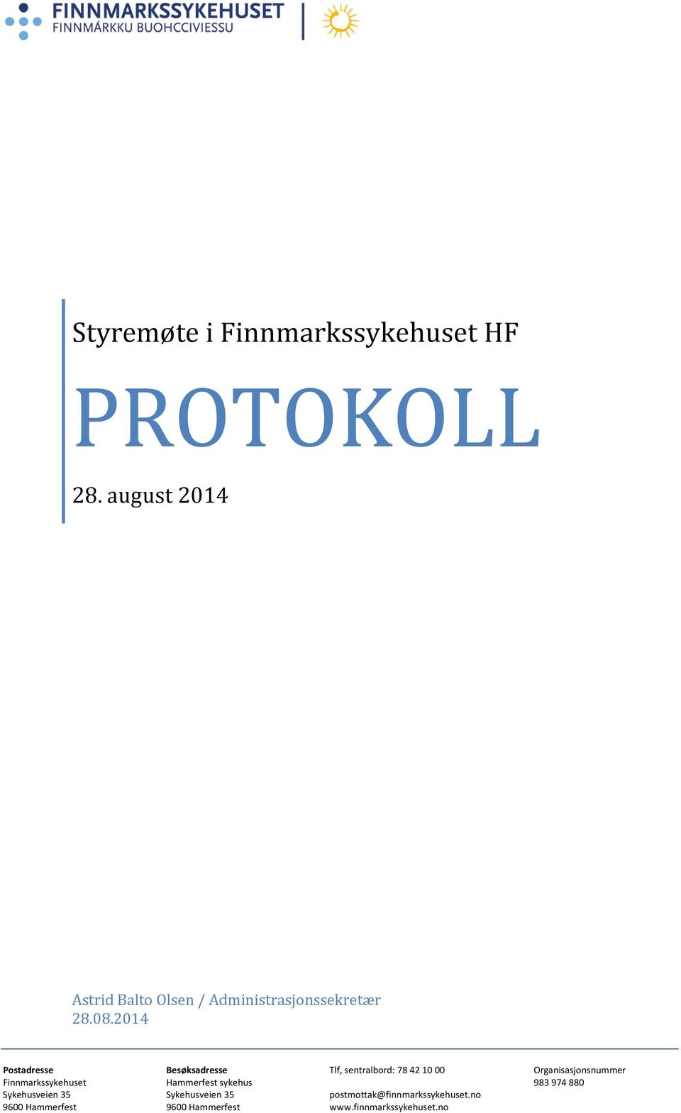 PROTOKOLL 28.