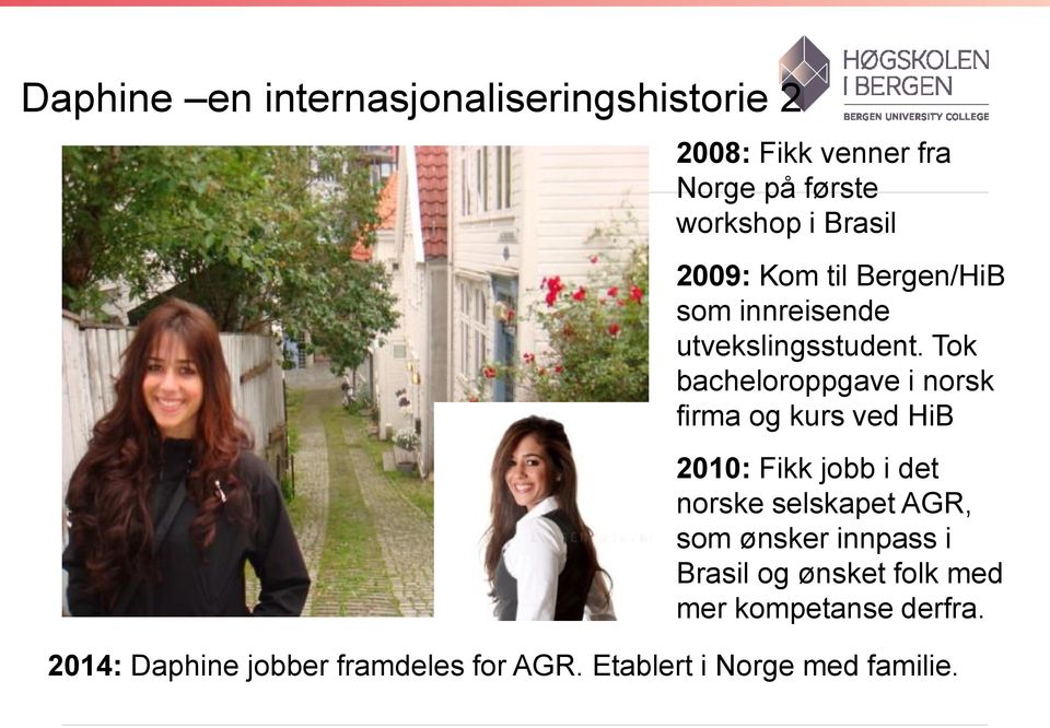 Tok bacheloroppgave i norsk firma og kurs ved HiB 2010: Fikk jobb i det norske selskapet AGR, som