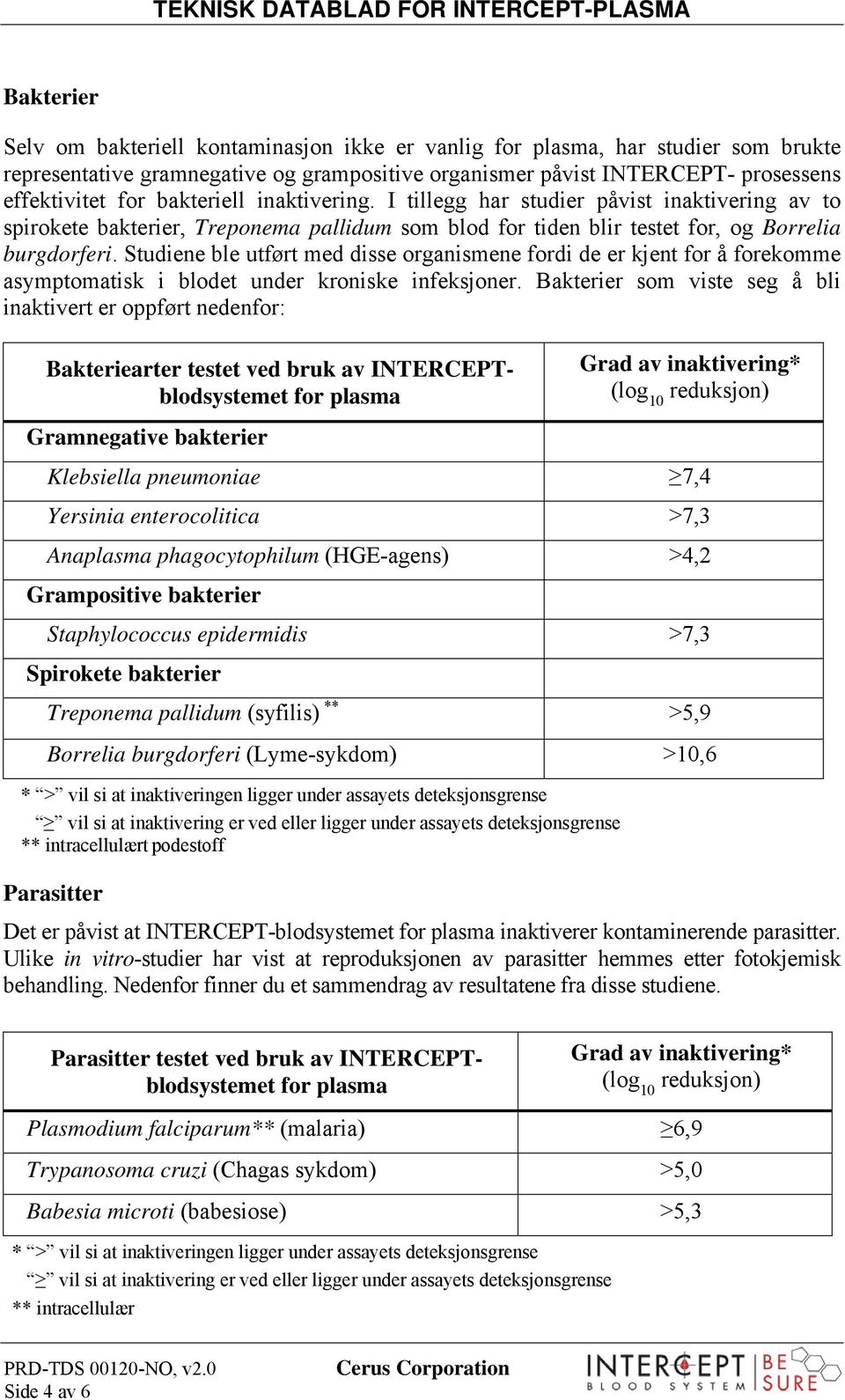 Studiene ble utført med disse organismene fordi de er kjent for å forekomme asymptomatisk i blodet under kroniske infeksjoner.