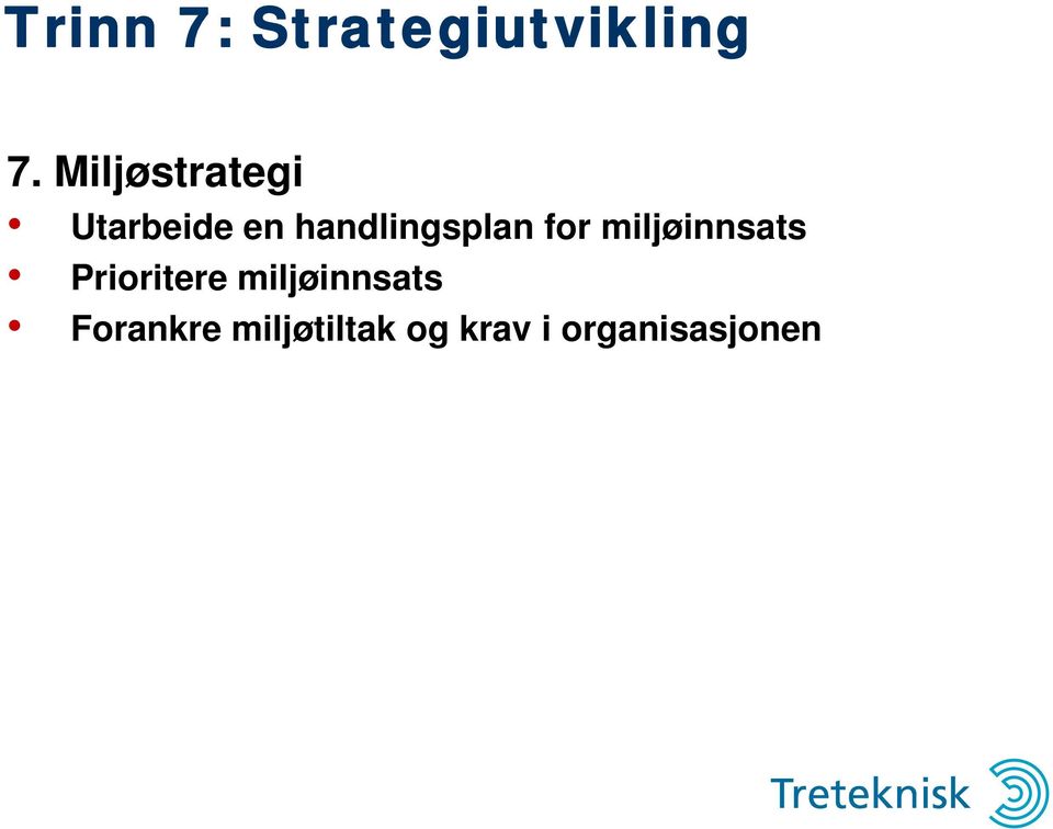 handlingsplan for miljøinnsats