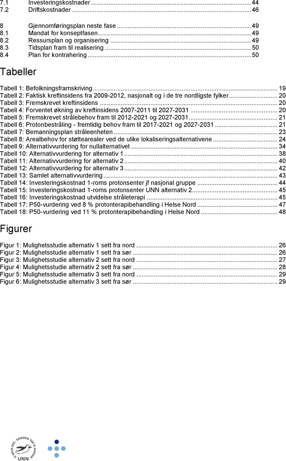 .. 20 Tabell 3: Fremskrevet kreftinsidens... 20 Tabell 4: Forventet økning av kreftinsidens 2007-2011 til 2027-2031... 20 Tabell 5: Fremskrevet strålebehov fram til 2012-2021 og 2027-2031.