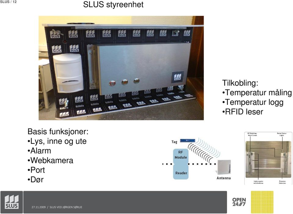 Temperatur logg RFID leser Basis