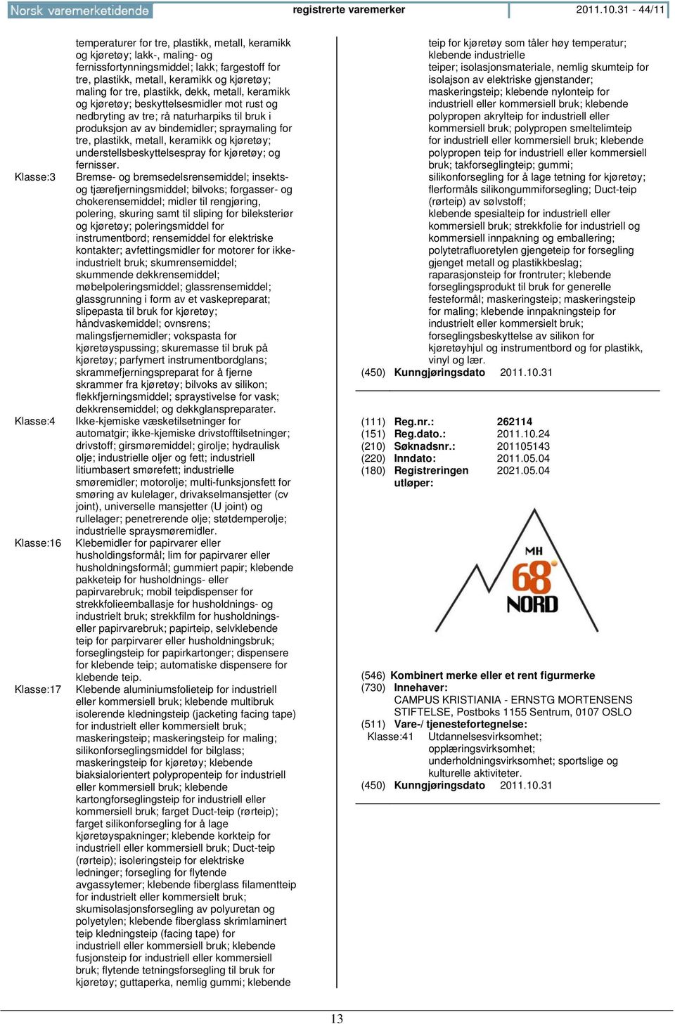 keramikk og kjøretøy; maling for tre, plastikk, dekk, metall, keramikk og kjøretøy; beskyttelsesmidler mot rust og nedbryting av tre; rå naturharpiks til bruk i produksjon av av bindemidler;