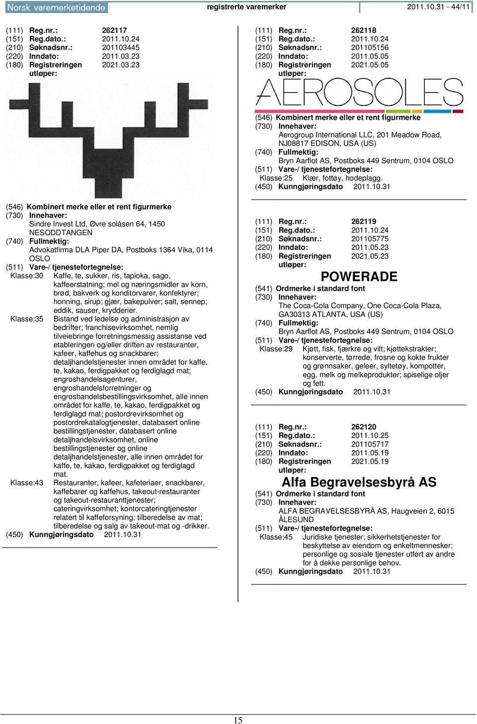 56 (220) Inndato: 2011.05.