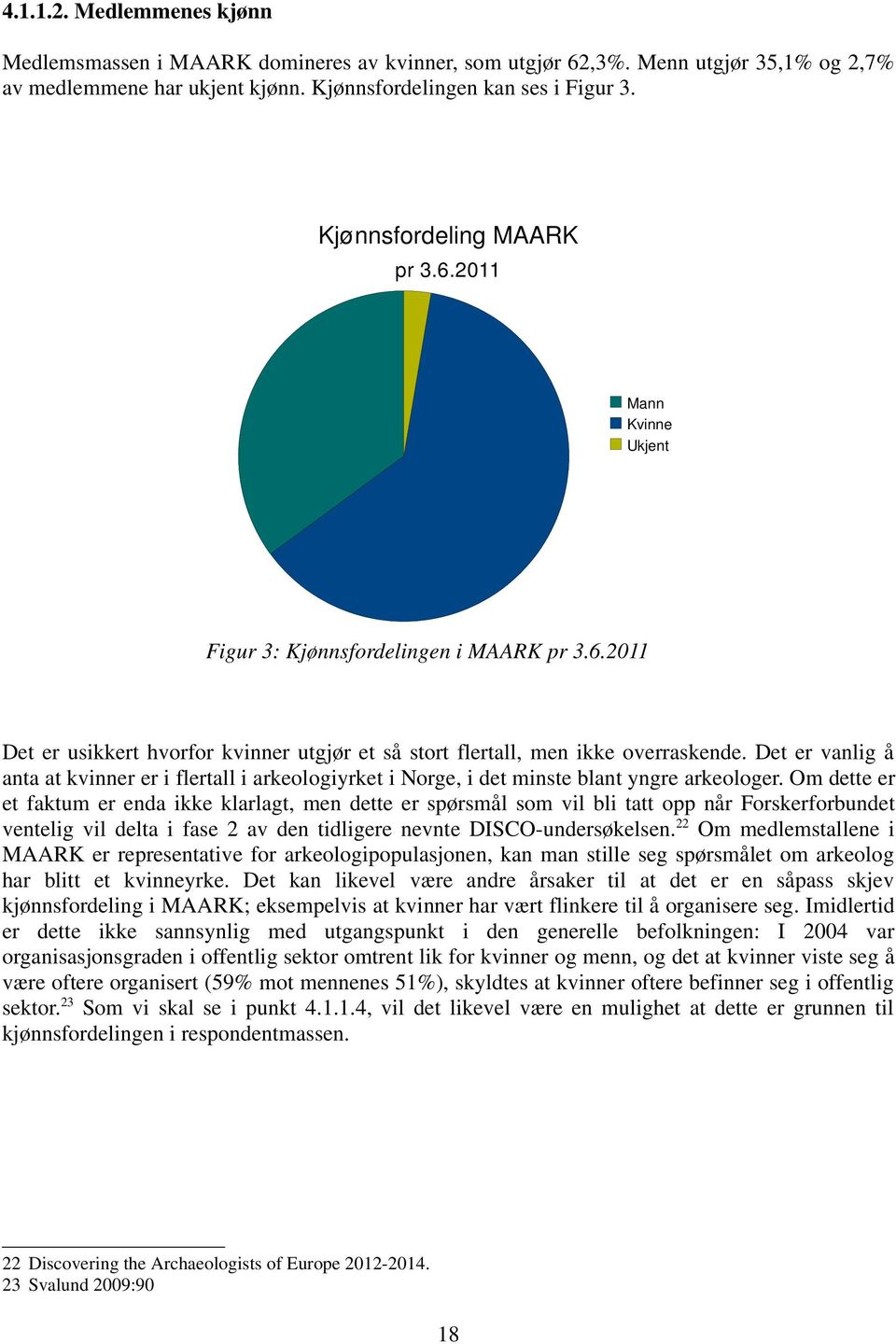 Det er vanlig å anta at kvinner er i flertall i arkeologiyrket i Norge, i det minste blant yngre arkeologer.