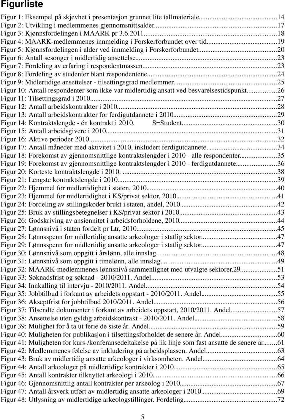 ..23 Figur 7: Fordeling av erfaring i respondentmassen...23 Figur 8: Fordeling av studenter blant respondentene...24 Figur 9: Midlertidige ansettelser - tilsettingsgrad medlemmer.