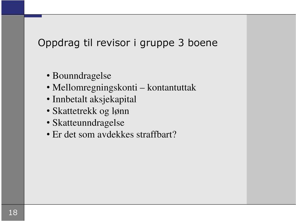 kontantuttak Innbetalt aksjekapital